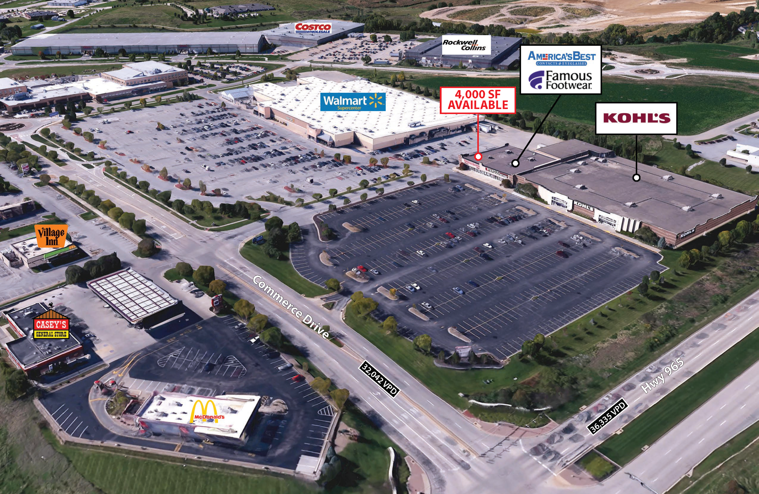 4,000 SF Available – Coralville, IA